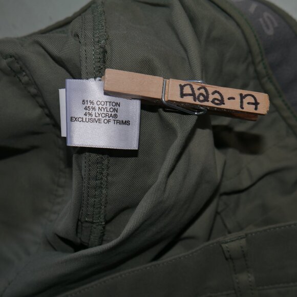 Orvis Out Of Office 5 Pocket Pants 40x30 Stretch Olive Green DWR Quick-Drying - Picture 13 of 15